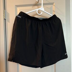 Men's Black Athletic Shorts